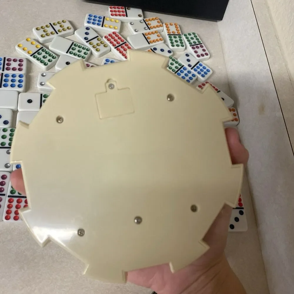 Double 12 Numeral Tiles 2-in-1 Mexican Train Set in Alum Case by CHH TTT